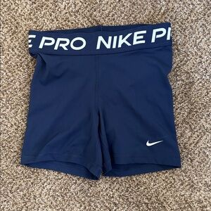 Nike Pro Women's Black Athletic Shorts